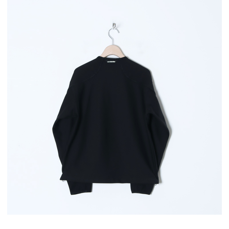 and wander (アンドワンダー) light fleece pullover / ライトフリース
