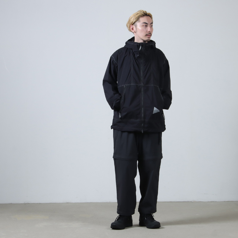 and wander (アンドワンダー) PERTEX wind jacket / パーテックス