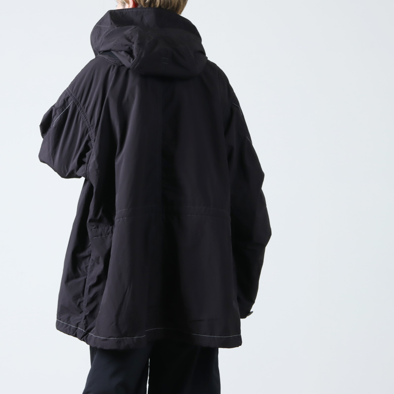 and wander (アンドワンダー) fishtail Octa coat / フィッシュテイル
