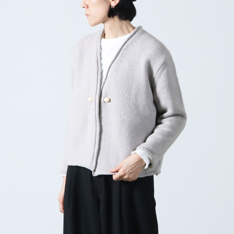 Atelier d'antan (アトリエ ダンタン) Degas Wool Knit Cardigan