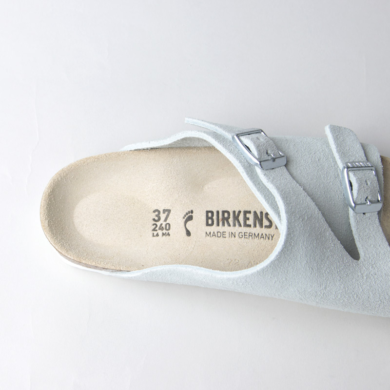 Birkenstock (ビルケンシュトック) ZURICH Sueade Leather WHITE