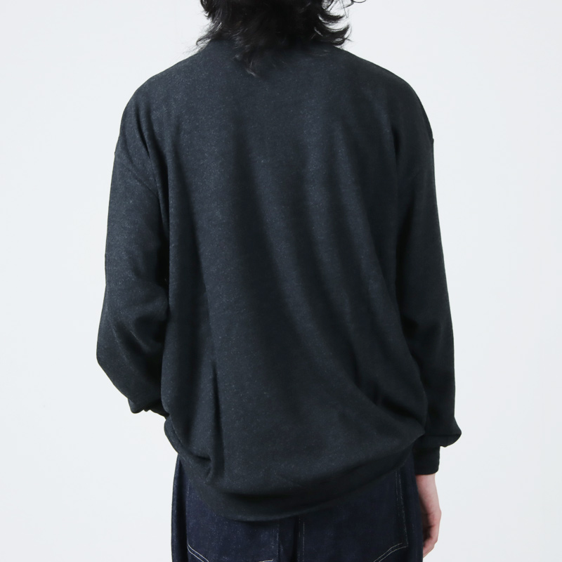 COMOLI (コモリ) ウール天竺 長袖クルー