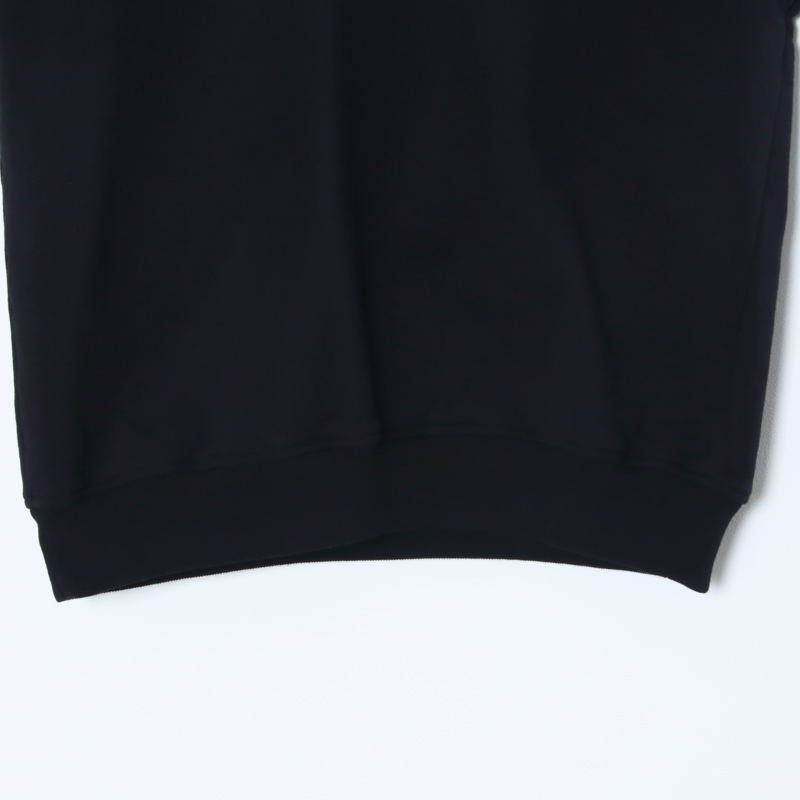 COMOLI (コモリ) コットン裏毛 クルーネック