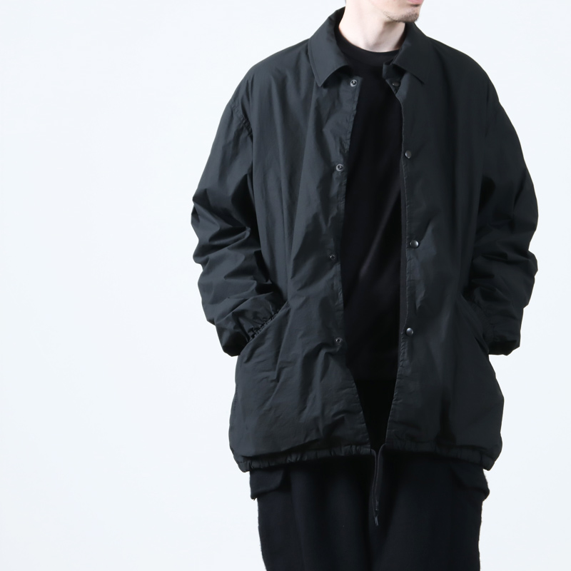 COMOLI (コモリ) コットンナイロン コーチジャケット