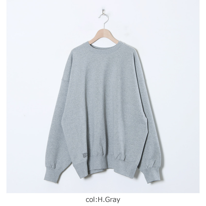 Fresh Service (フレッシュサービス) LIGHT OZ CREW NECK SWEAT
