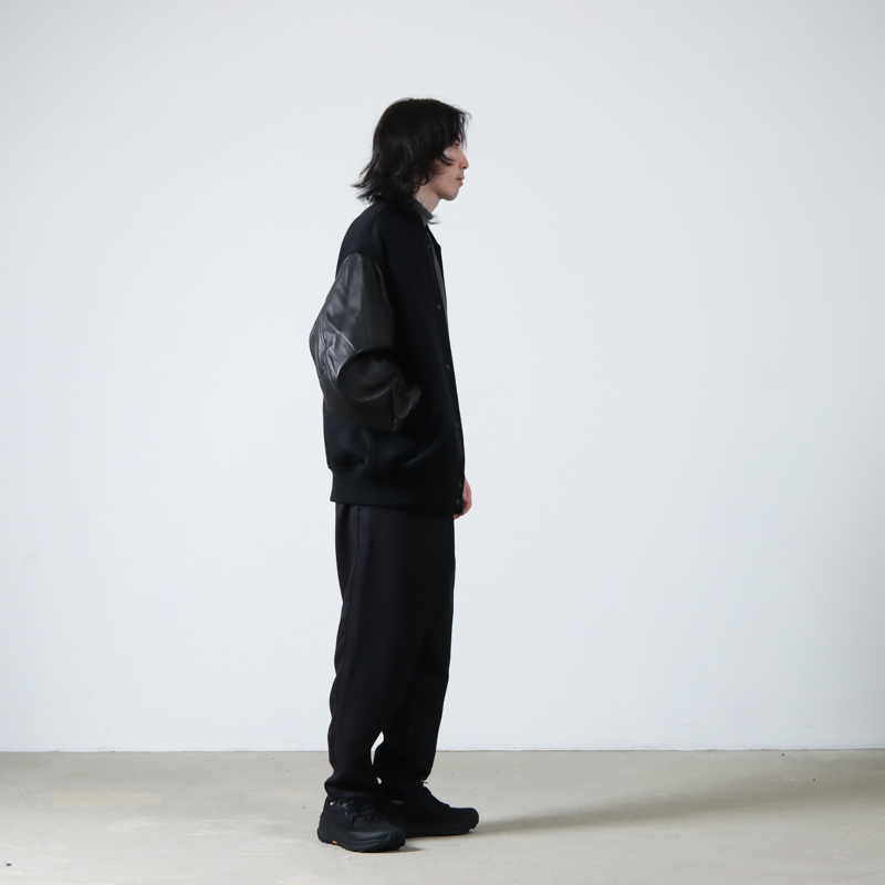 Graphpaper (グラフペーパー) Light Melton Stadium Jacket / ライト