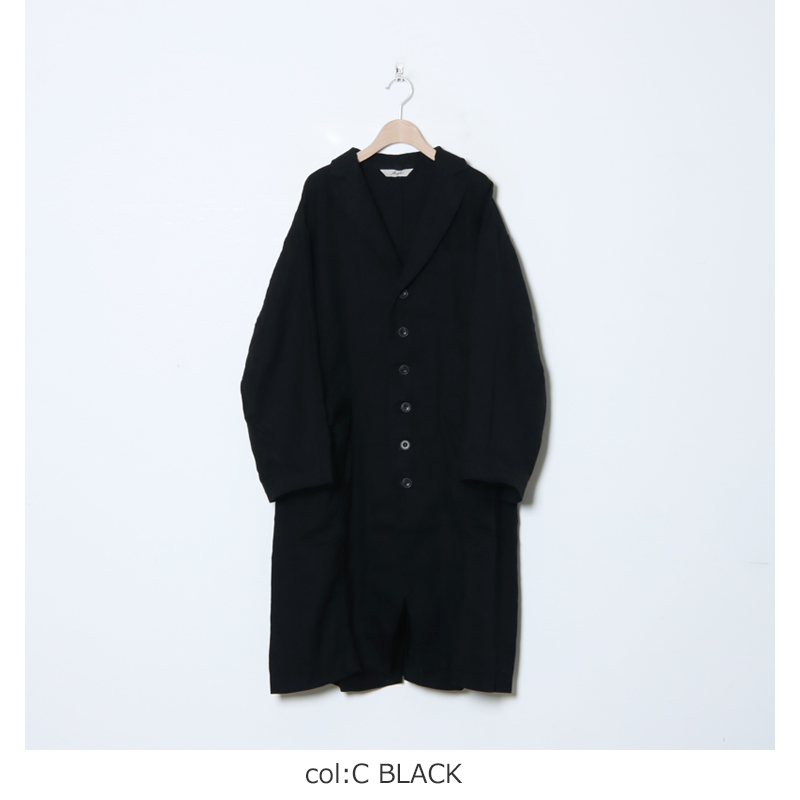 ICHI Antiquites (イチアンティークス) リネンキャンバスコート