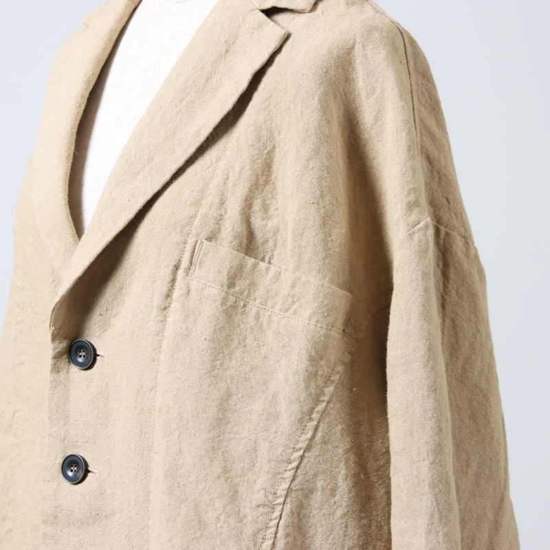 ICHI Antiquites (イチアンティークス) リネンキャンバスコート