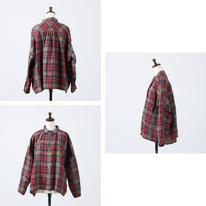 ICHI Antiquites (イチアンティークス) リネン タータンチェック