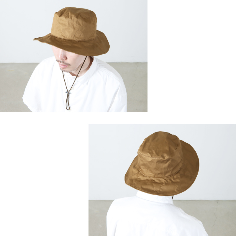 KIJIMA TAKAYUKI (キジマタカユキ) COTTON SAFARI HAT / コットン