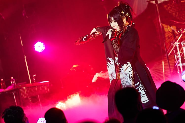 和楽器バンド鈴華ゆう子が初のソロツアー開催、詩吟や剣舞も盛り込んだ