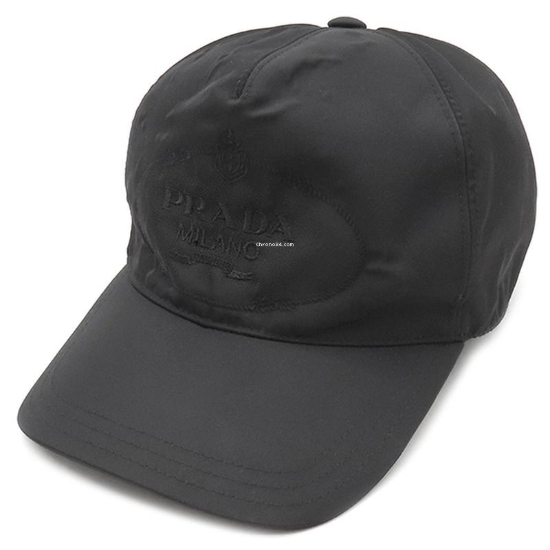 PRADA cap 2HC179 baseball Black hat for $260 for sale from a