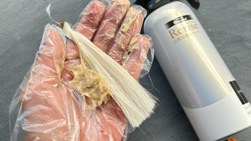 口コミ】花王ブローネリライズ白髪用髪色サーバーは白髪染まらない