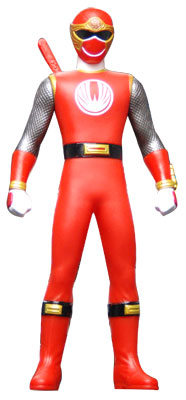 レジェンド戦隊ヒーローシリーズ05 ハリケンレッド ソフビフィギュア