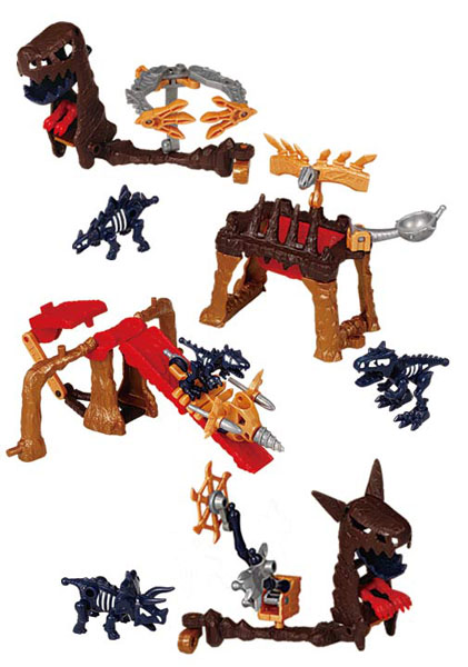 ダークほねほねザウルス 秘密基地 BOX（食玩）[カバヤ食品]《在庫切れ》