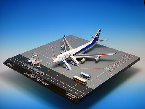 全日空商事 1/400 NH40045 B747 JA8962 フラップダウン 全日空商事 1