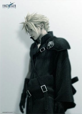 FINAL FANTASY VII AC ウォールスクロールポスター クラウド Wall