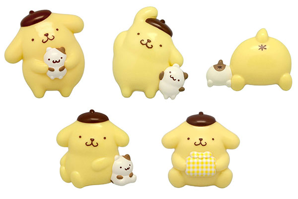 ポムポムプリン マグネットクリップ 10個入りBOX[エフトイズ