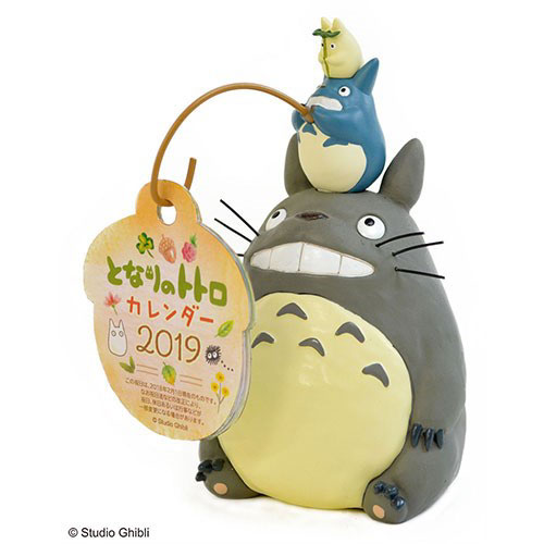 2019年スタジオジブリ 立体カレンダー となりのトトロ どんぐり釣り