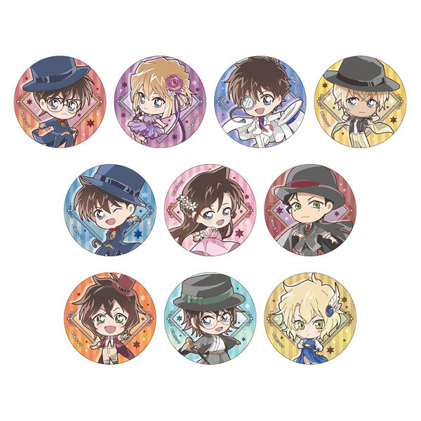 名探偵コナン トレーディング缶バッジ SD 10個入りBOX[クラックス