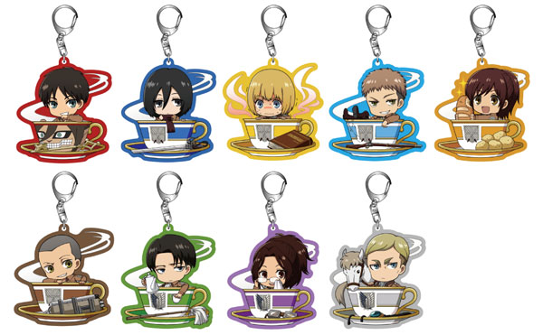 進撃の巨人 トレーディングアクリルキーホルダー カップインシリーズ 9