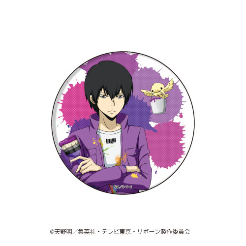 缶バッジ「家庭教師ヒットマン REBORN！」20/つなぎver. 雲雀恭弥[A3