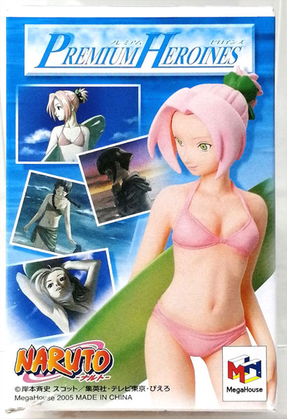 プレミアムヒロインズ NARUTO -ナルト- ノーマル全4種+色替え