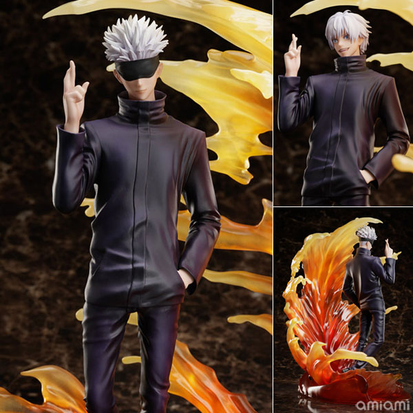 中古】(本体B+/箱B)呪術廻戦 五条悟 -無下限呪術- 1/7 完成品