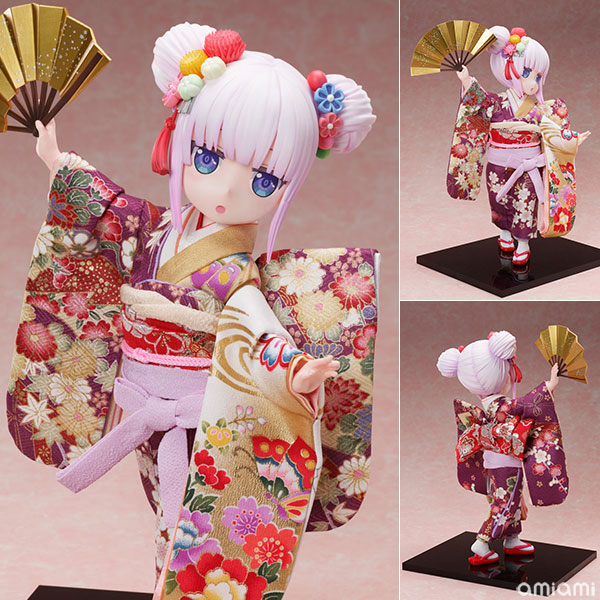 吉徳×F：NEX 小林さんちのメイドラゴン カンナ -日本人形- 1/4 完成品