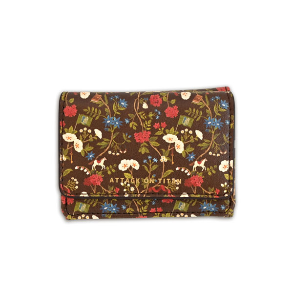 進撃の巨人 イラストレーター亀井英里コラボ ミニウォレット[マーク