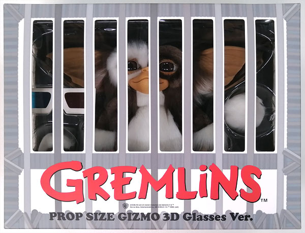 メディコムトイプロップサイズギズモグレムリン3Dグラスver