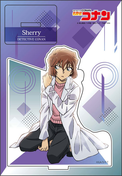 名探偵コナン コナンプラザ ハート缶バッジ 宮野志保 シェリー 灰原哀