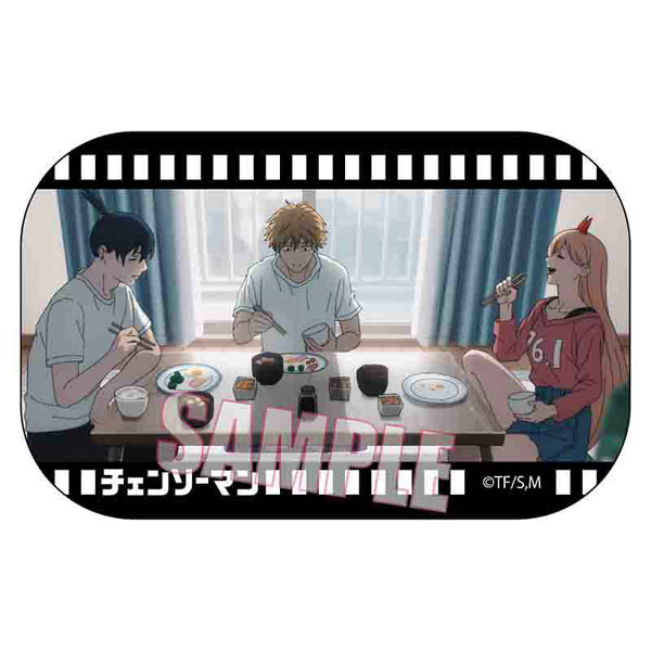 メモリーズスクエア缶バッジ part2 チェンソーマン 早川家(デンジ