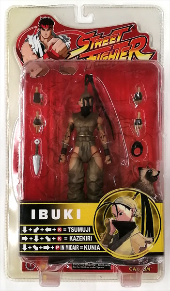 ストリートファイター アクションフィギュア ラウンド4 いぶき