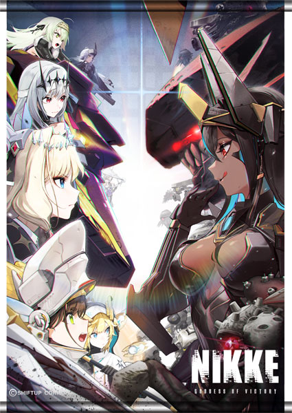 勝利の女神：NIKKE」 タペストリー ラストキングダム[ESTAREGG Co