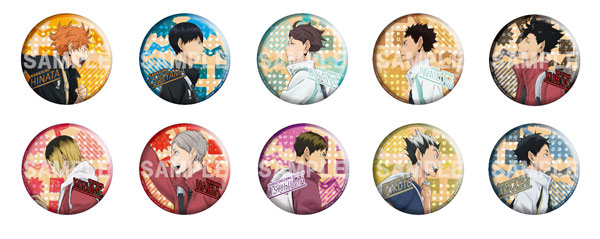 カラパレ ハイキュー！！ 登校 缶バッジ 10個入りBOX[タカラトミー