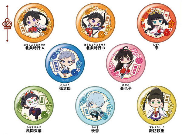 逃げ上手の若君 トレーディング缶バッジ 8個入りBOX[ティー・シー