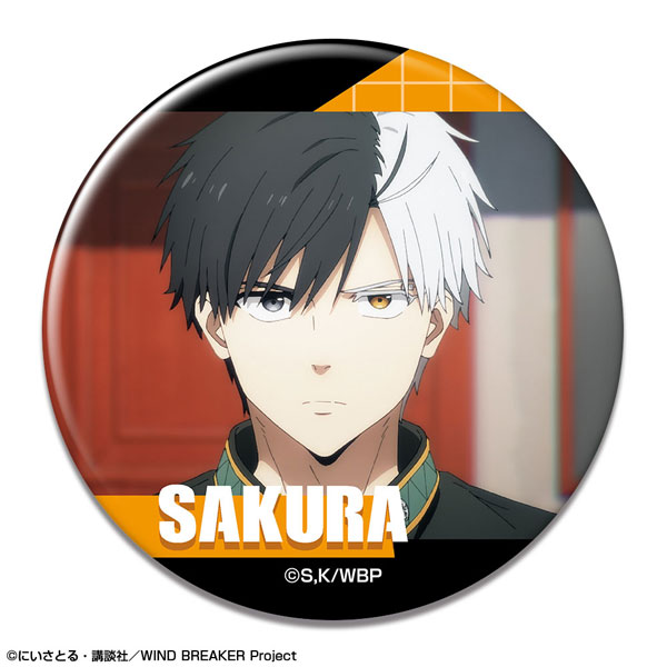 WIND BREAKER ウィンブレ 桜遥 ロフト メタリック缶バッジ 10点 TV