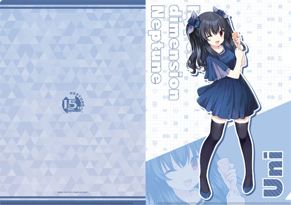 超次元ゲイム ネプテューヌ 15周年記念 描き下ろしA4クリアファイル