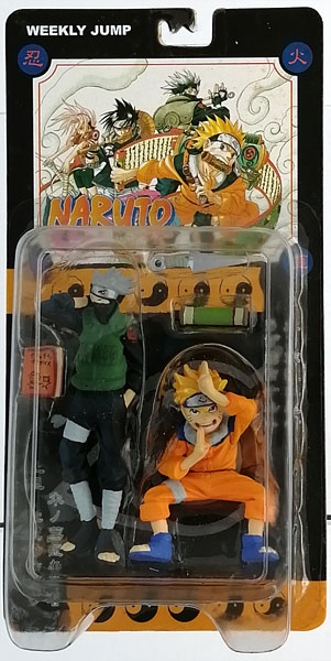 WEEKLY JUMP ORIGINAL FIGURES NARUTO -ナルト- NARUTO＆KAKASHI (週刊