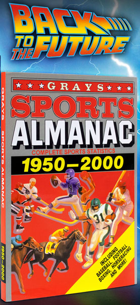 バックトゥザフューチャー スポーツ年鑑 レプリカ Amazon.co.jp