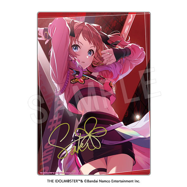 学園アイドルマスター サイン入りアクリルアートパネル 花海咲季[中外