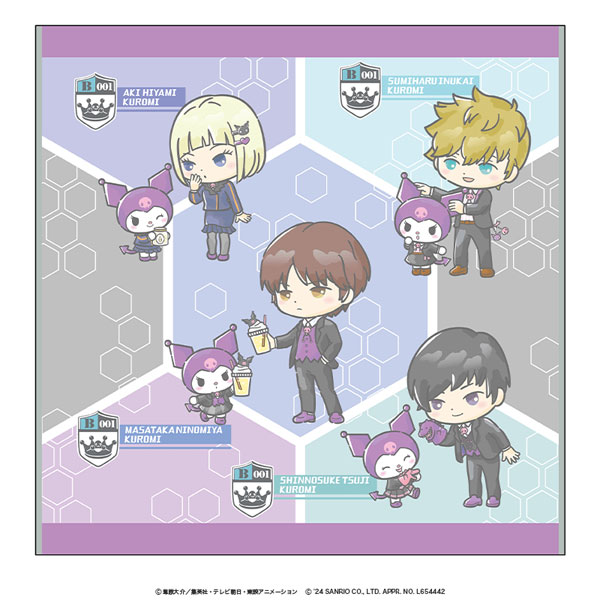 ワールドトリガー×サンリオキャラクターズ ハンドタオル ミニキャラver