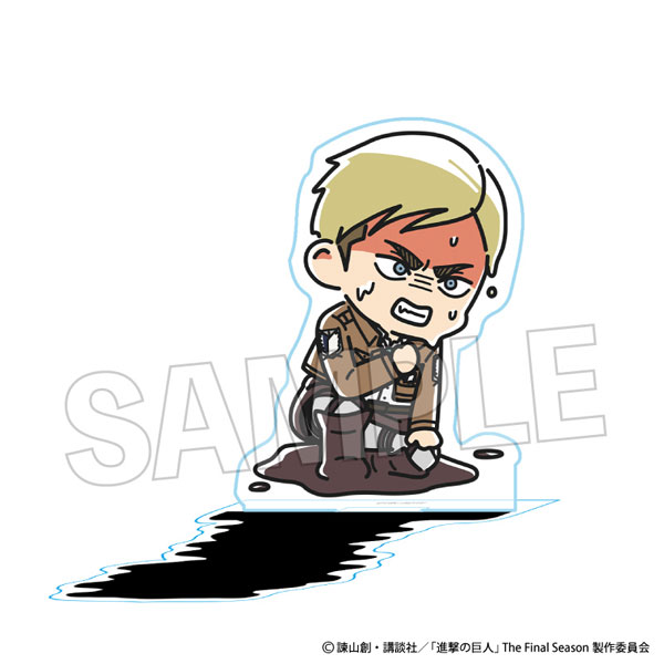 進撃の巨人 ATSUIシャドウアクリルスタンド エルヴィン[PROOF]《在庫切れ》