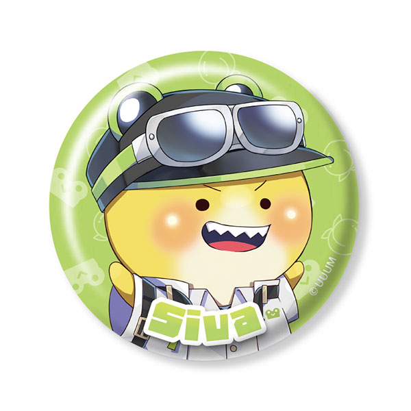 カラフルピーチ からぴちコレクション Vol.1 缶バッジ(シヴァカエル