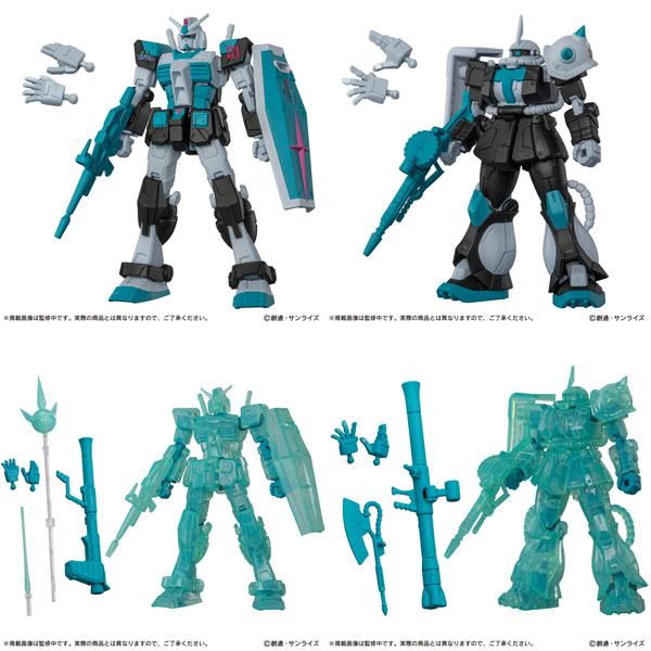 機動戦士ガンダム CAPSULE ACTION ～初音ミク color Ver.～ 4個入りBOX