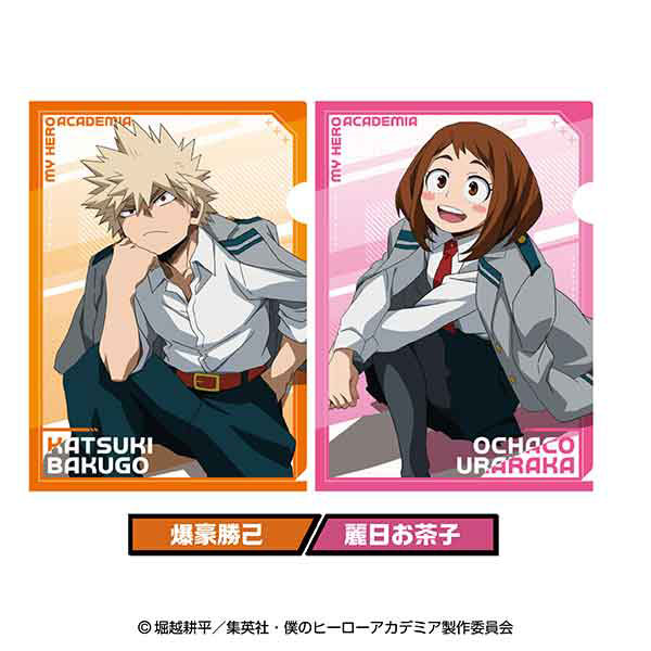 TVアニメ『僕のヒーローアカデミア』 クリアファイルセット 2.爆豪勝己