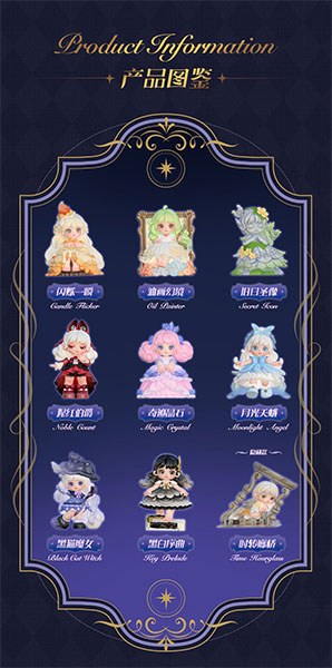 Miana 不思議なお城シリーズ トレーディングフィギュア 8個入りBOX