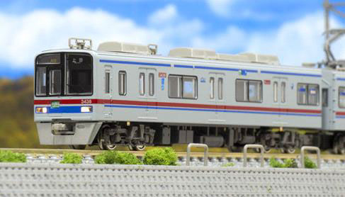 1250T 京成3400形(シングルアームパンタグラフ車)8両編成動力付き