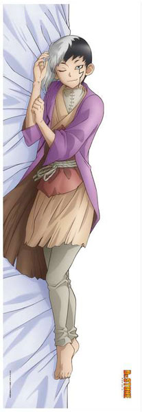 Dr.STONE 描き下ろし スムース抱き枕カバー あさぎりゲン[エムズ